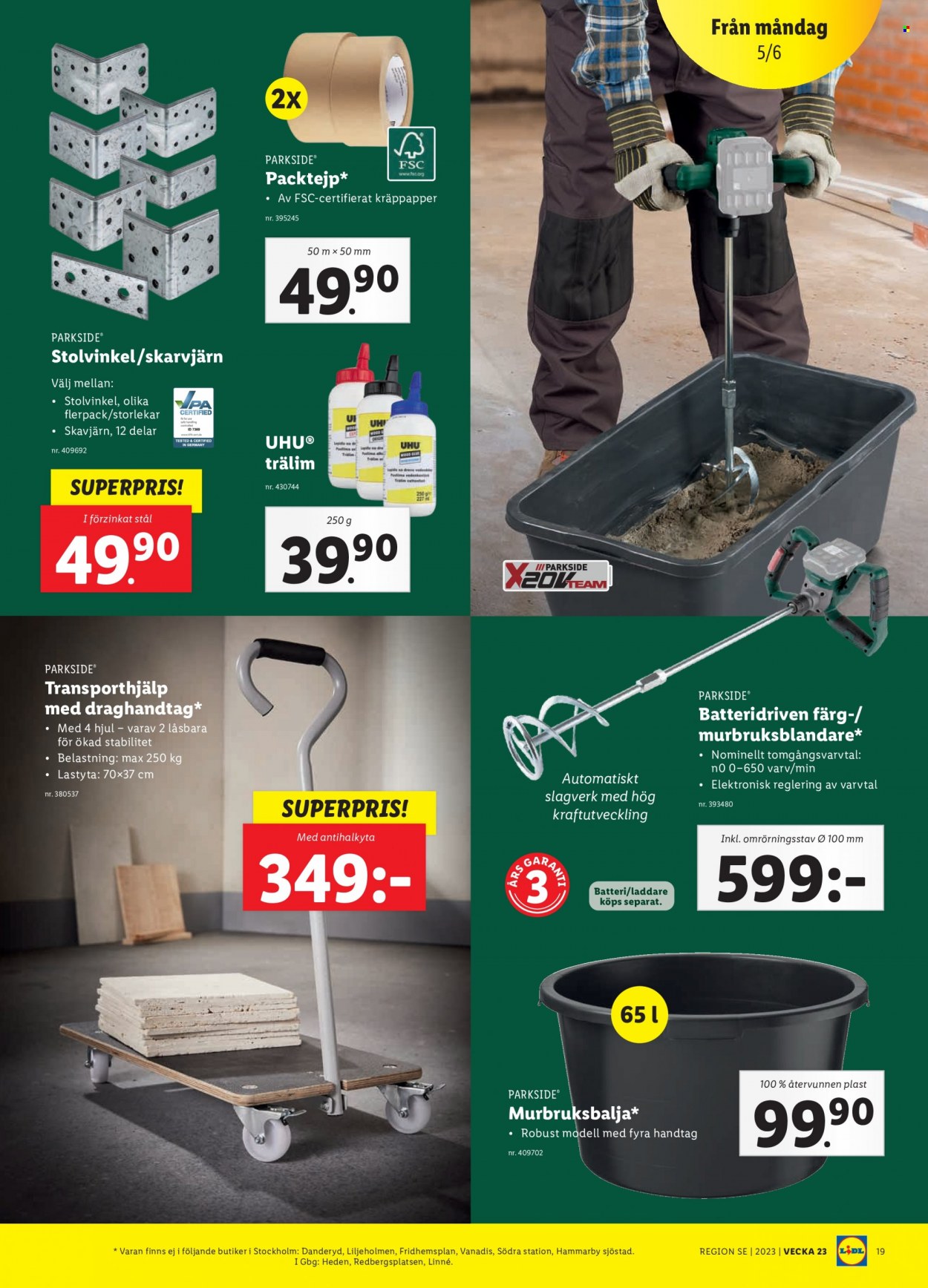 Lidl reklamblad - 5/6 2023 - 11/6 2023. Sida 22