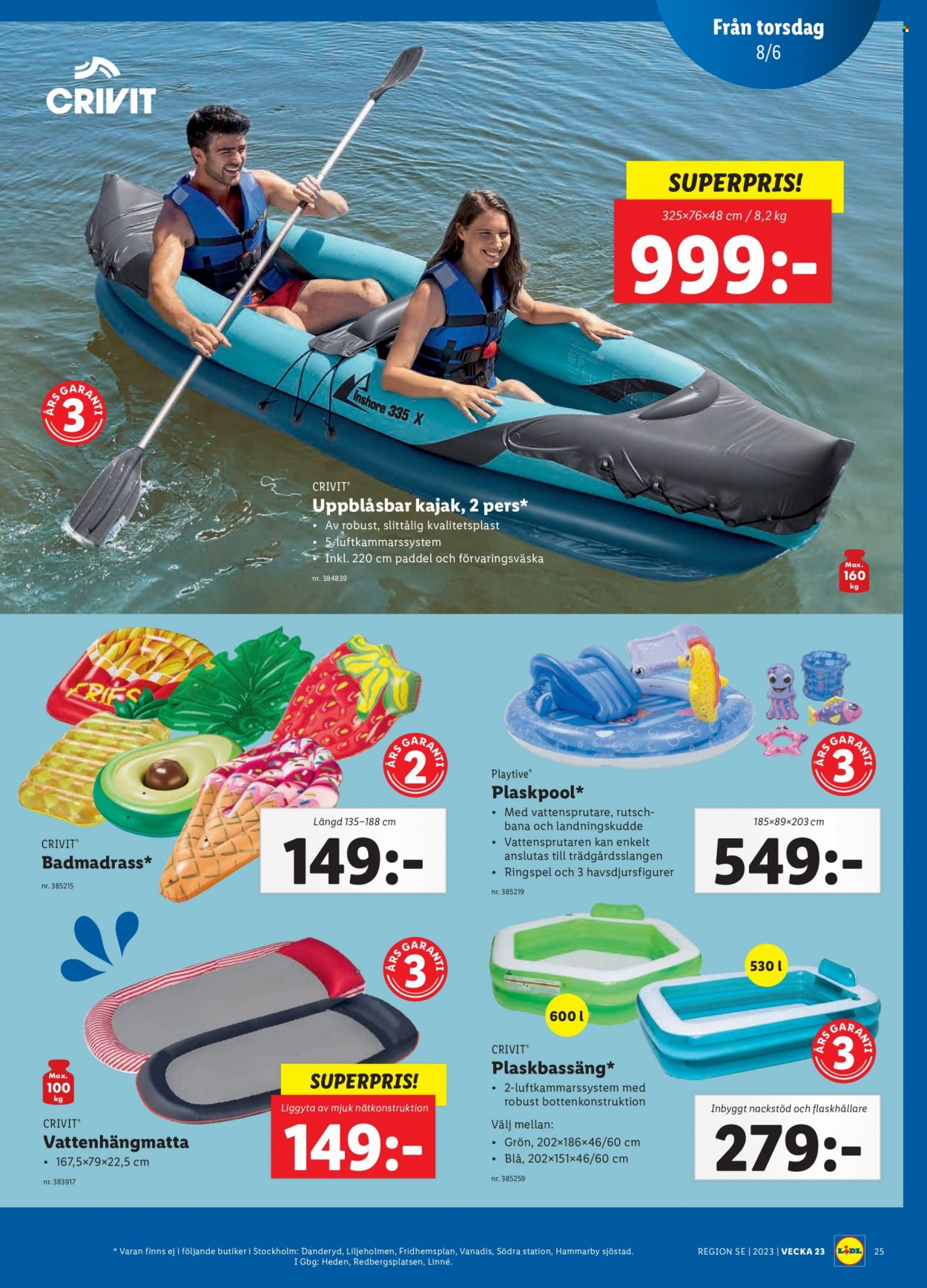 Lidl reklamblad - 5/6 2023 - 11/6 2023. Sida 28