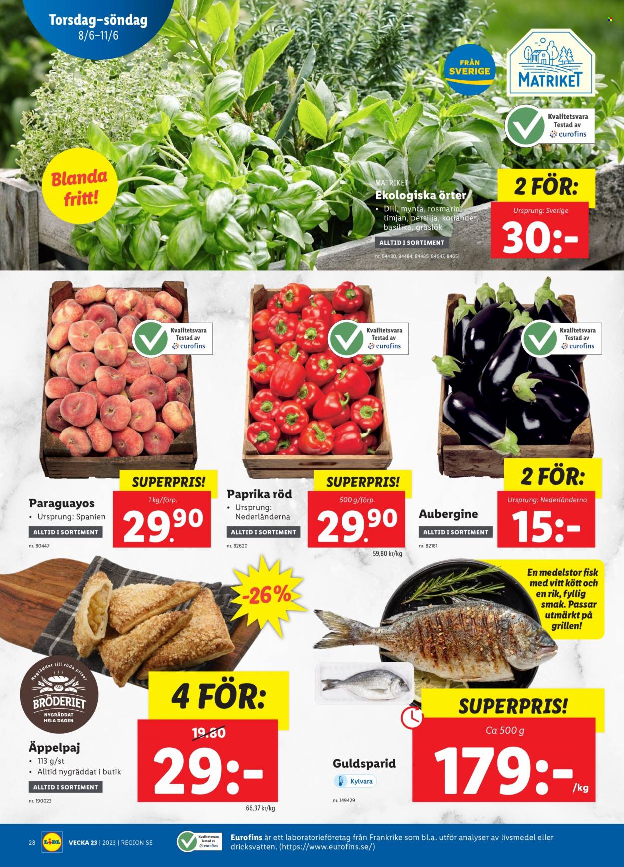 Lidl reklamblad - 5/6 2023 - 11/6 2023. Sida 31