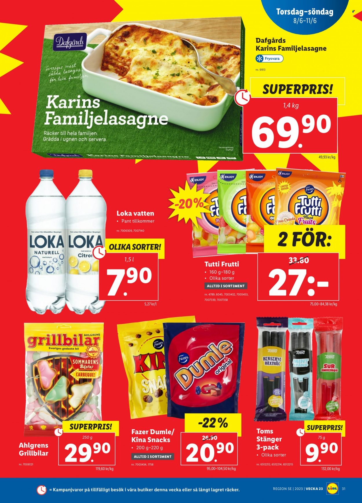 Lidl reklamblad - 5/6 2023 - 11/6 2023. Sida 34