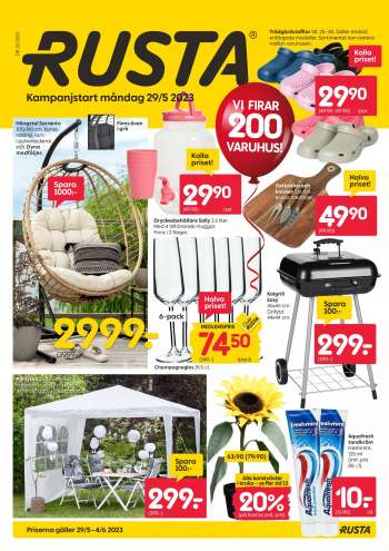 Rusta reklamblad - 29/5 2023 - 4/6 2023.
