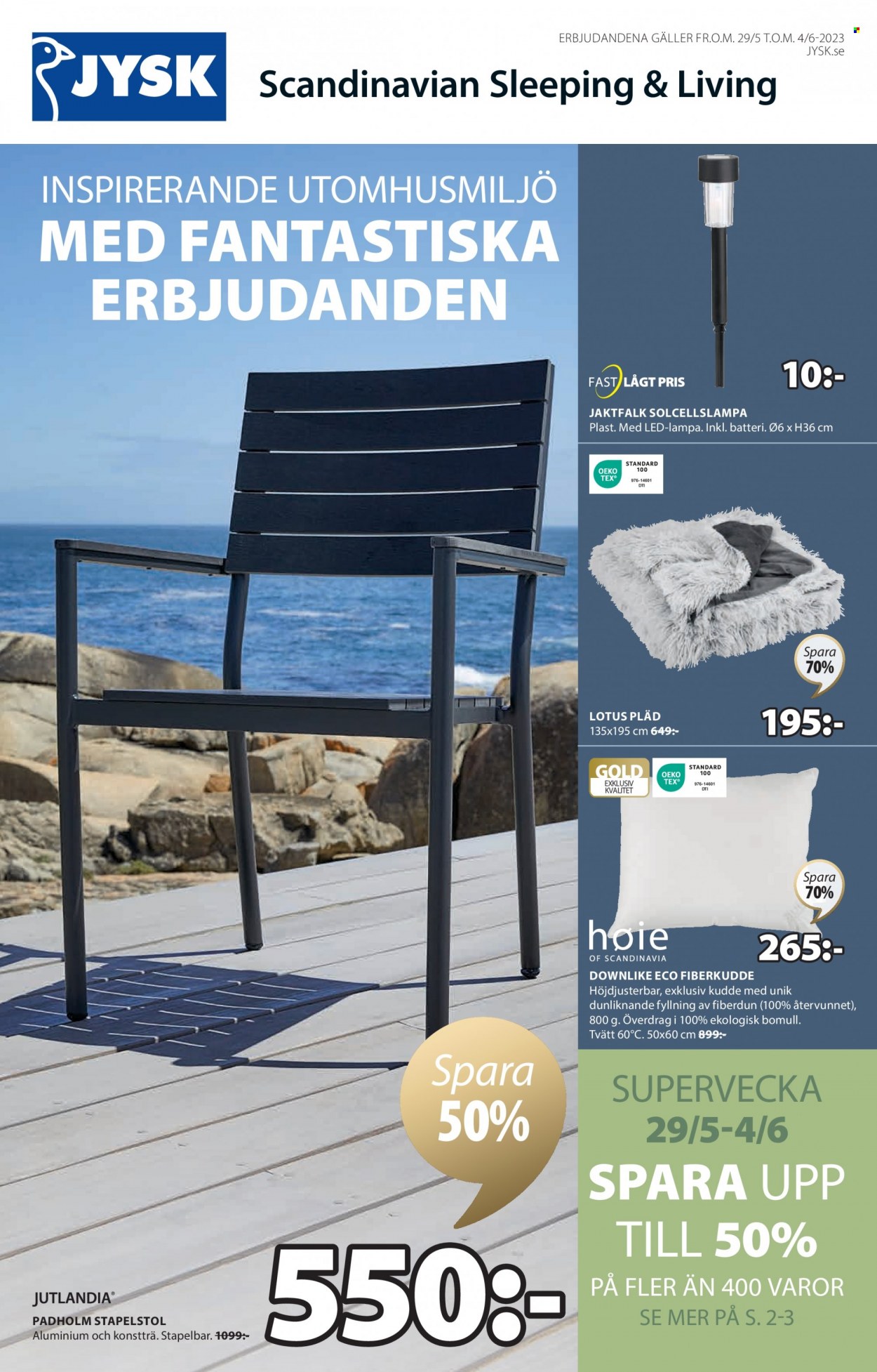 JYSK reklamblad - 29/5 2023 - 4/6 2023. Sida 1