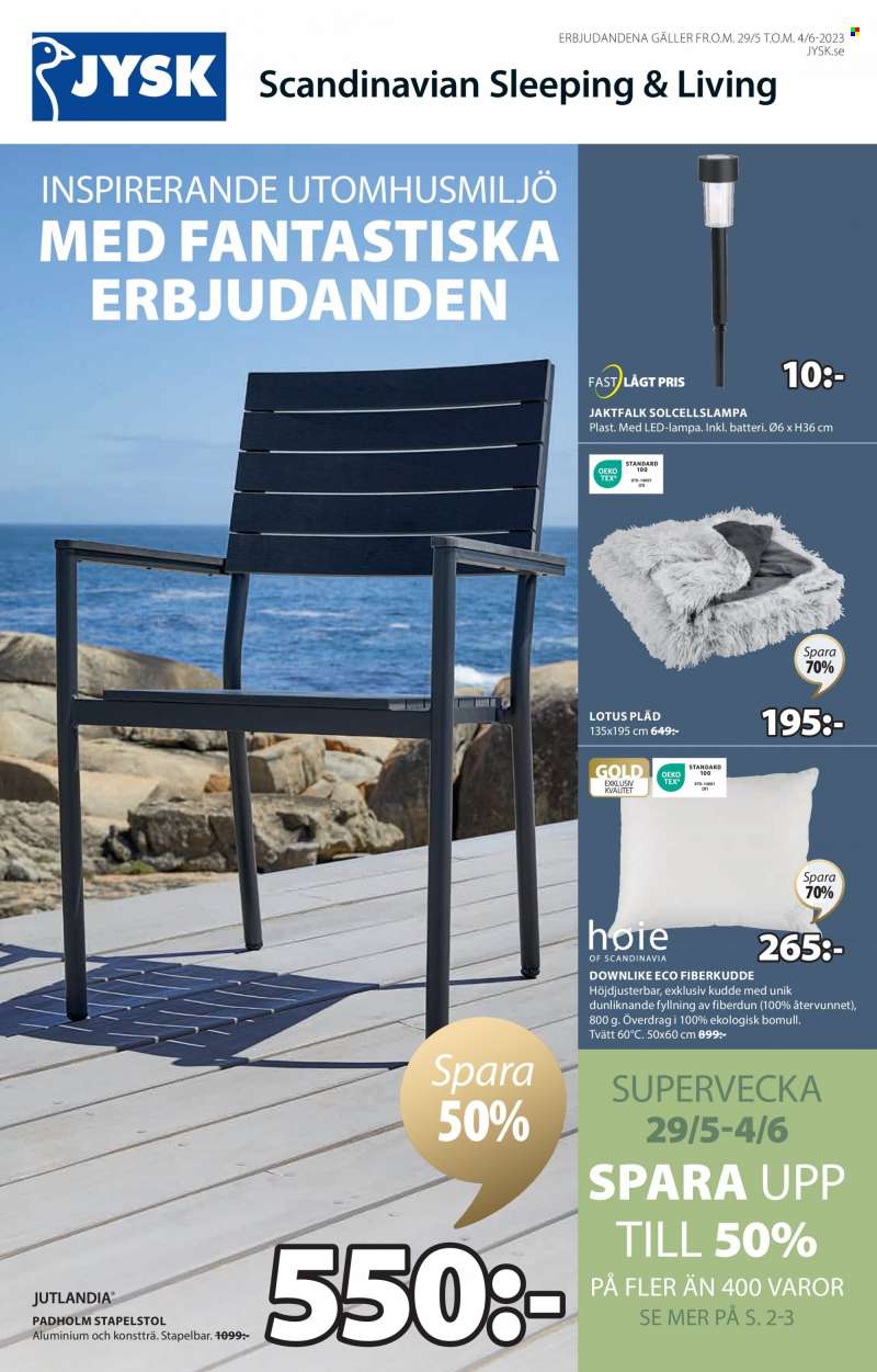 JYSK tarjoukset  - 29.05.2023 - 04.06.2023.