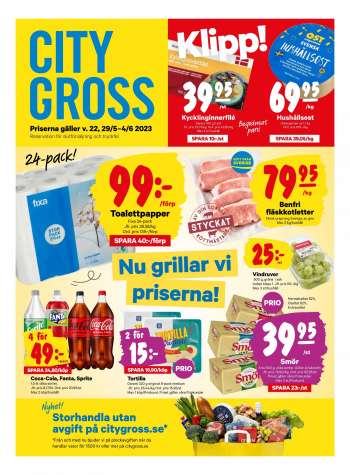 City Gross reklamblad - 29/5 2023 - 4/6 2023.