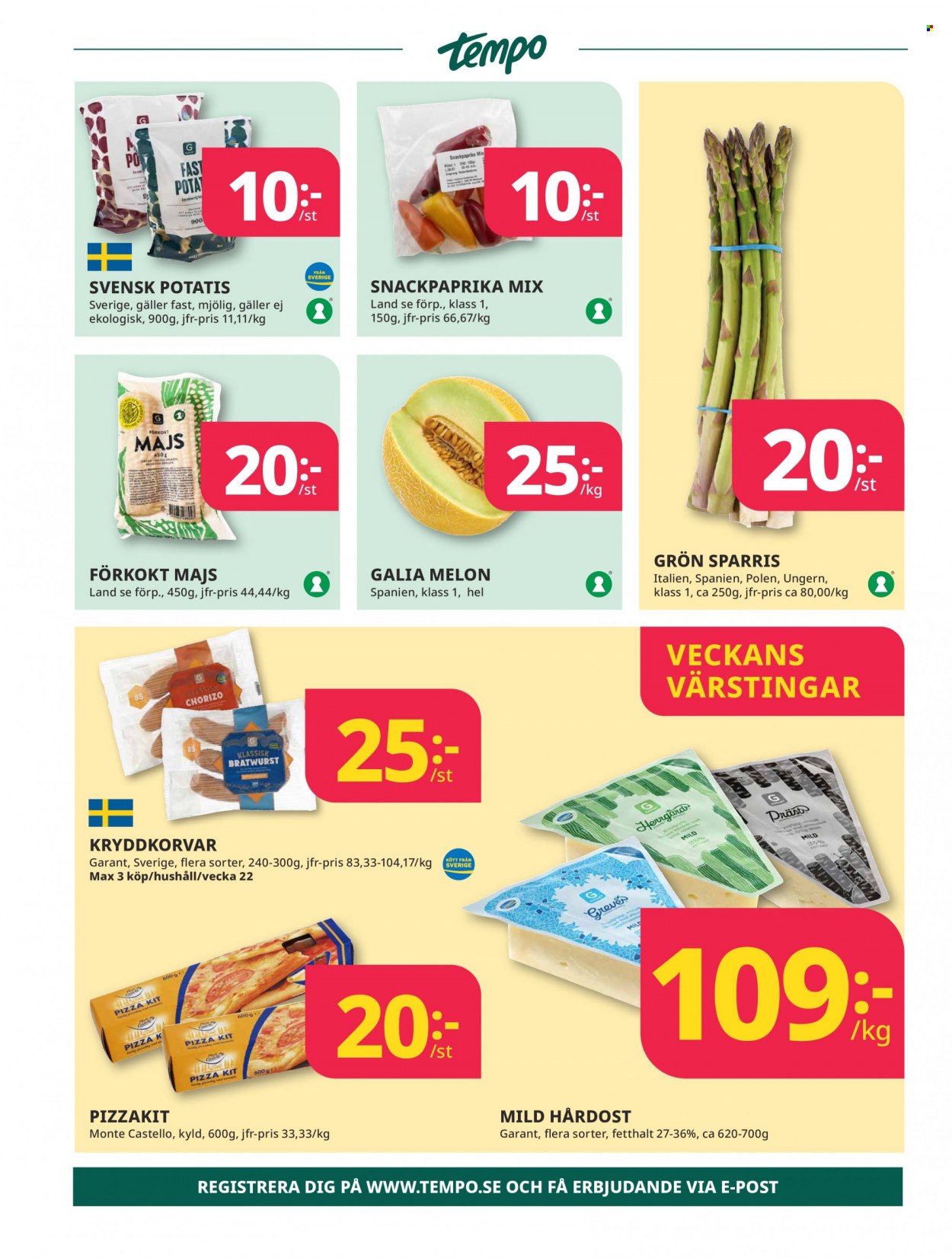 Tempo reklamblad - 29/5 2023 - 4/6 2023. Sida 4