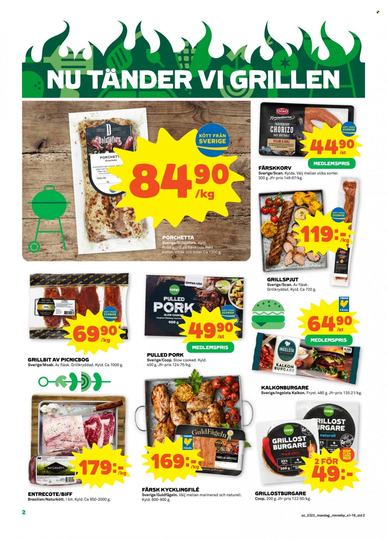 Stora Coop reklamblad - 29/5 2023 - 4/6 2023. Sida 2