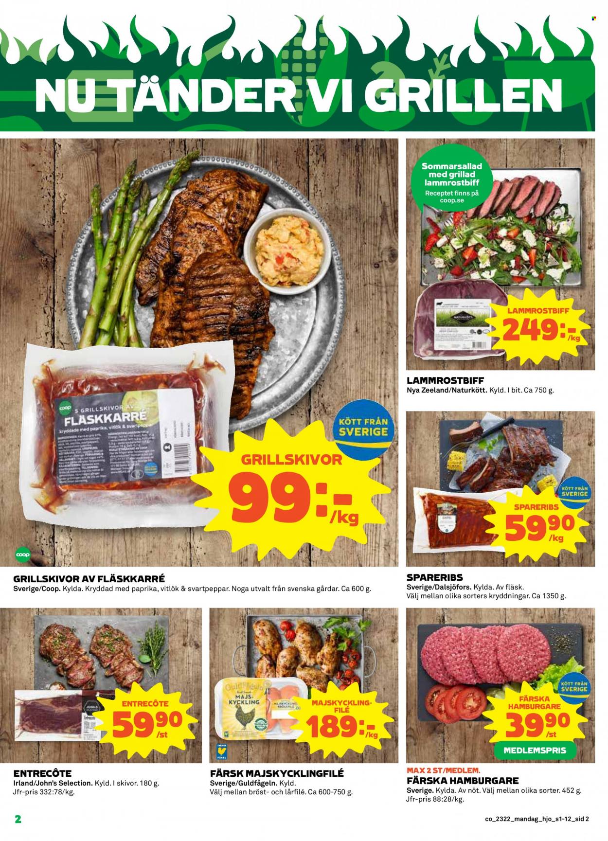 Coop reklamblad - 29/5 2023 - 4/6 2023. Sida 2