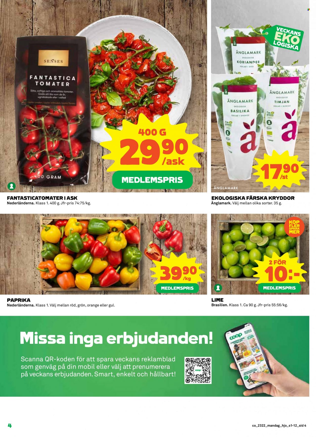 Coop reklamblad - 29/5 2023 - 4/6 2023. Sida 4