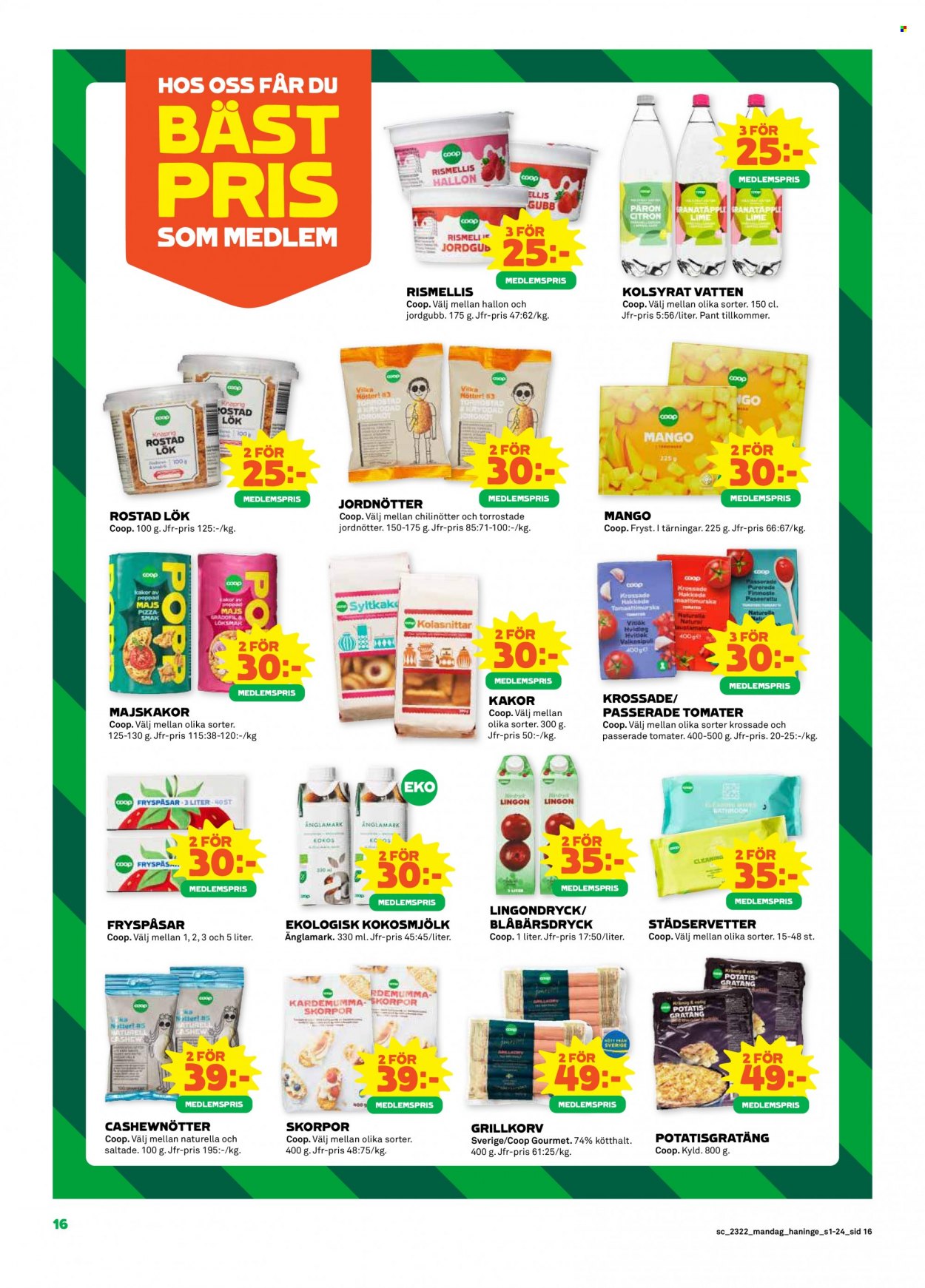 Coop Forum reklamblad - 29/5 2023 - 4/6 2023. Sida 16