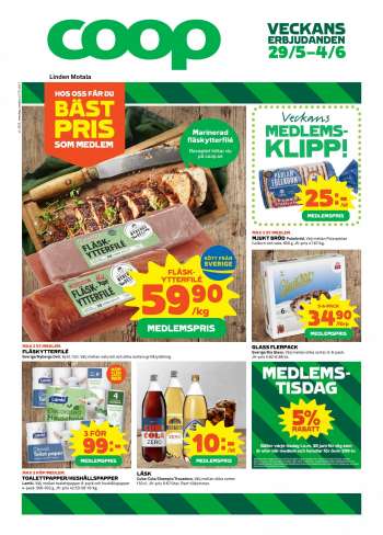 Coop reklamblad - 29/5 2023 - 4/6 2023.