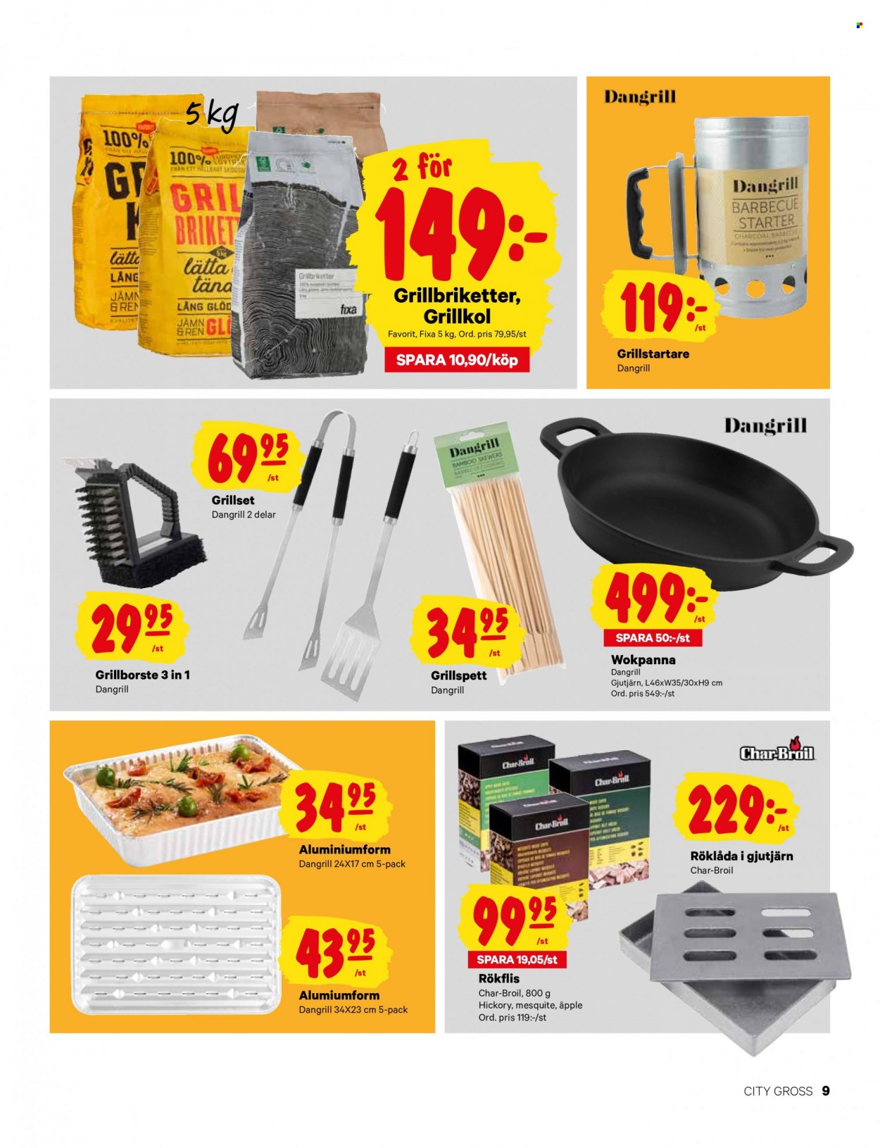City Gross reklamblad - 22/5 2023 - 18/6 2023. Sida 9