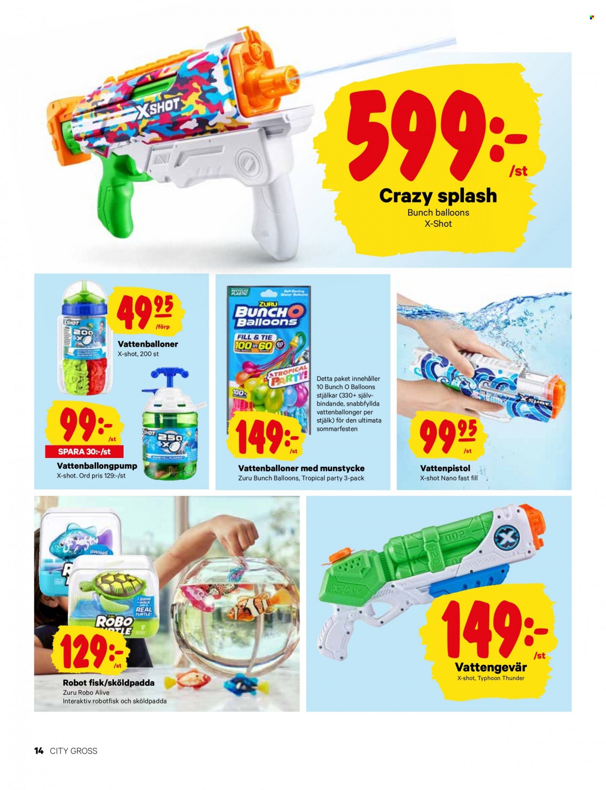 City Gross reklamblad - 22/5 2023 - 18/6 2023. Sida 14