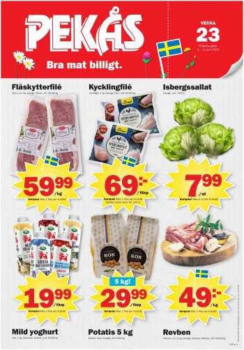 Pekås reklamblad - 5/6 2023 - 11/6 2023.