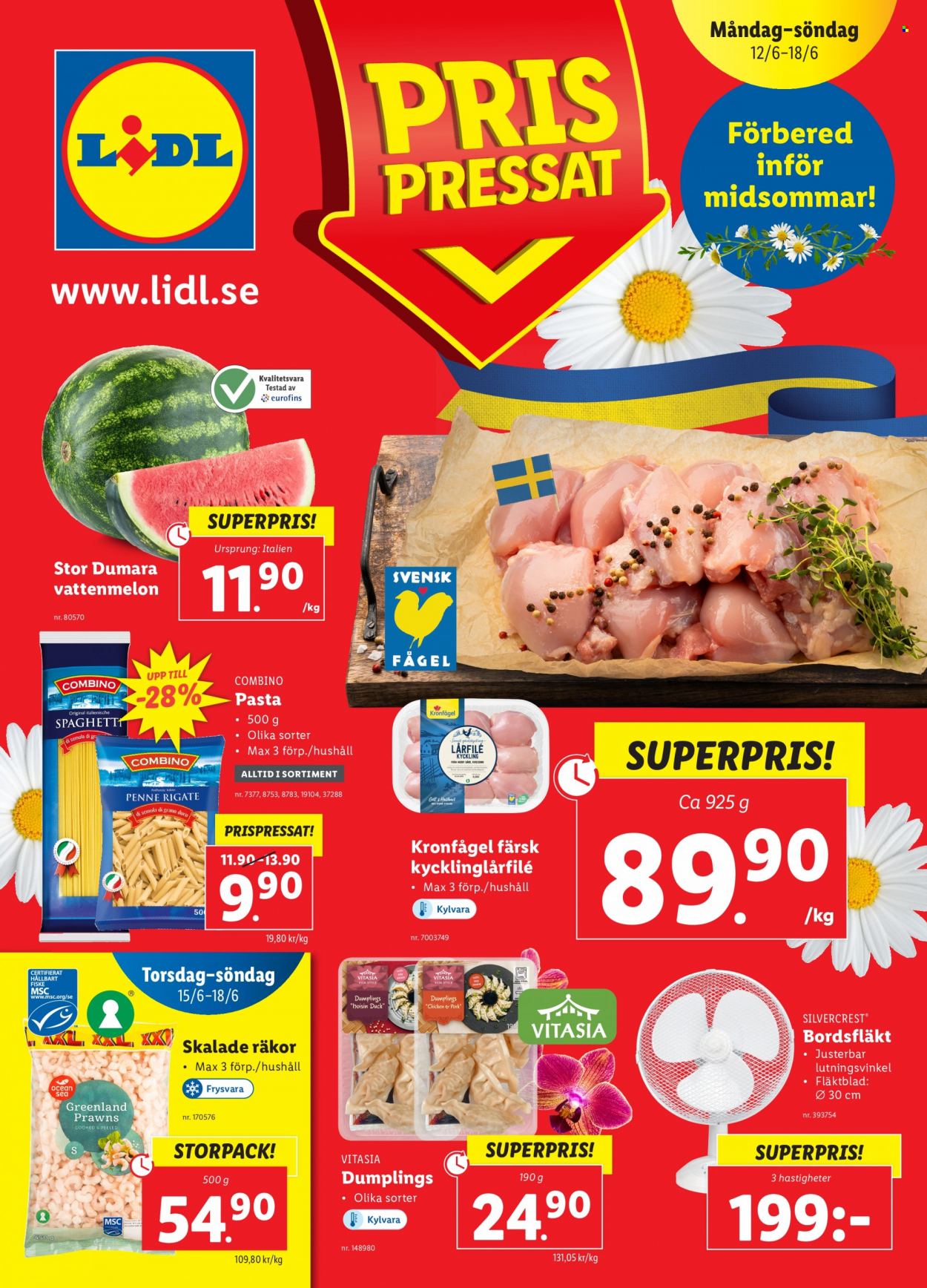 Lidl reklamblad - 12/6 2023 - 18/6 2023. Sida 1