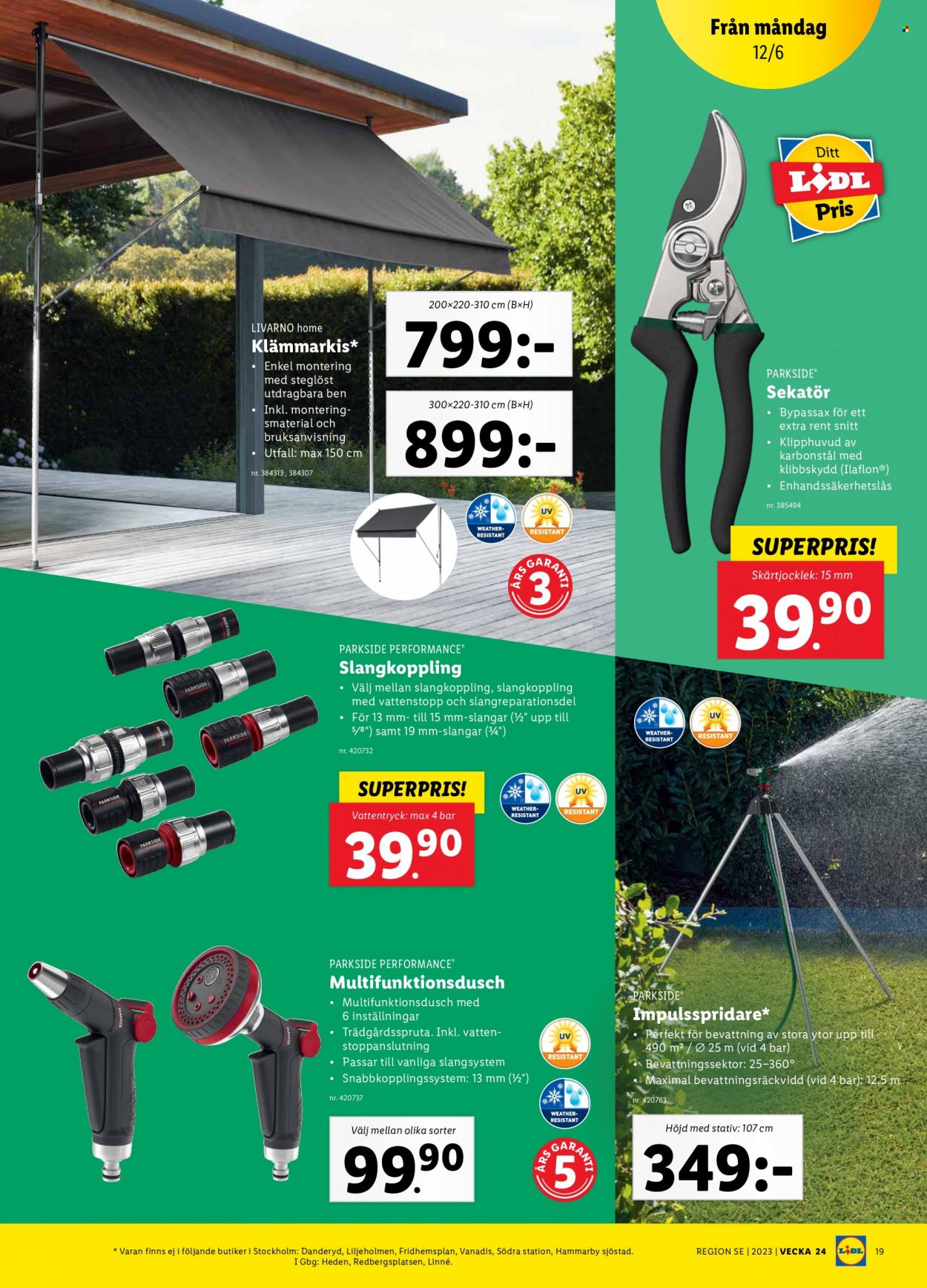 Lidl reklamblad - 12/6 2023 - 18/6 2023. Sida 23