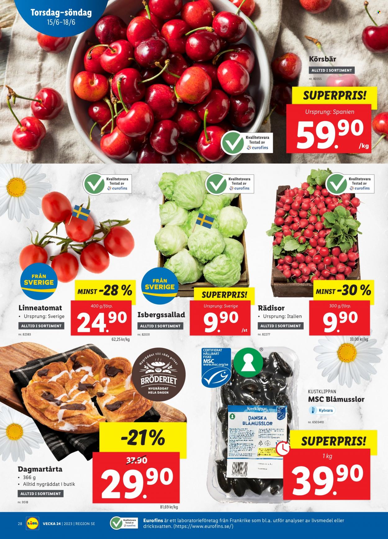 Lidl reklamblad - 12/6 2023 - 18/6 2023. Sida 32