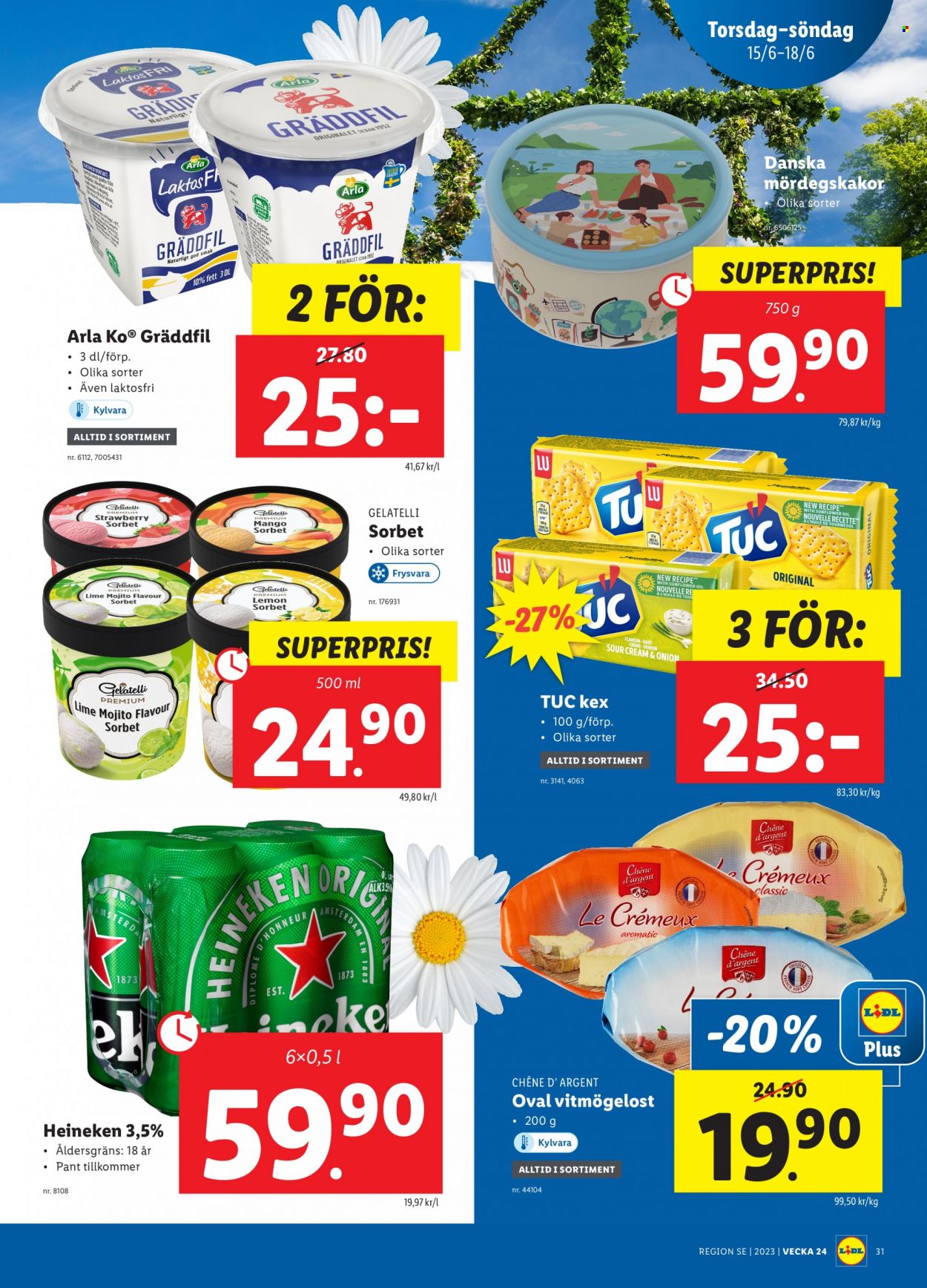 Lidl reklamblad - 12/6 2023 - 18/6 2023. Sida 35