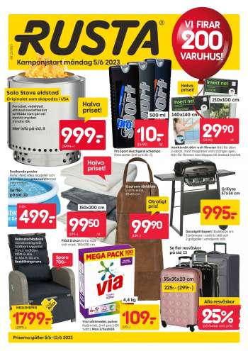 Rusta tarjoukset  - 05.06.2023 - 11.06.2023.