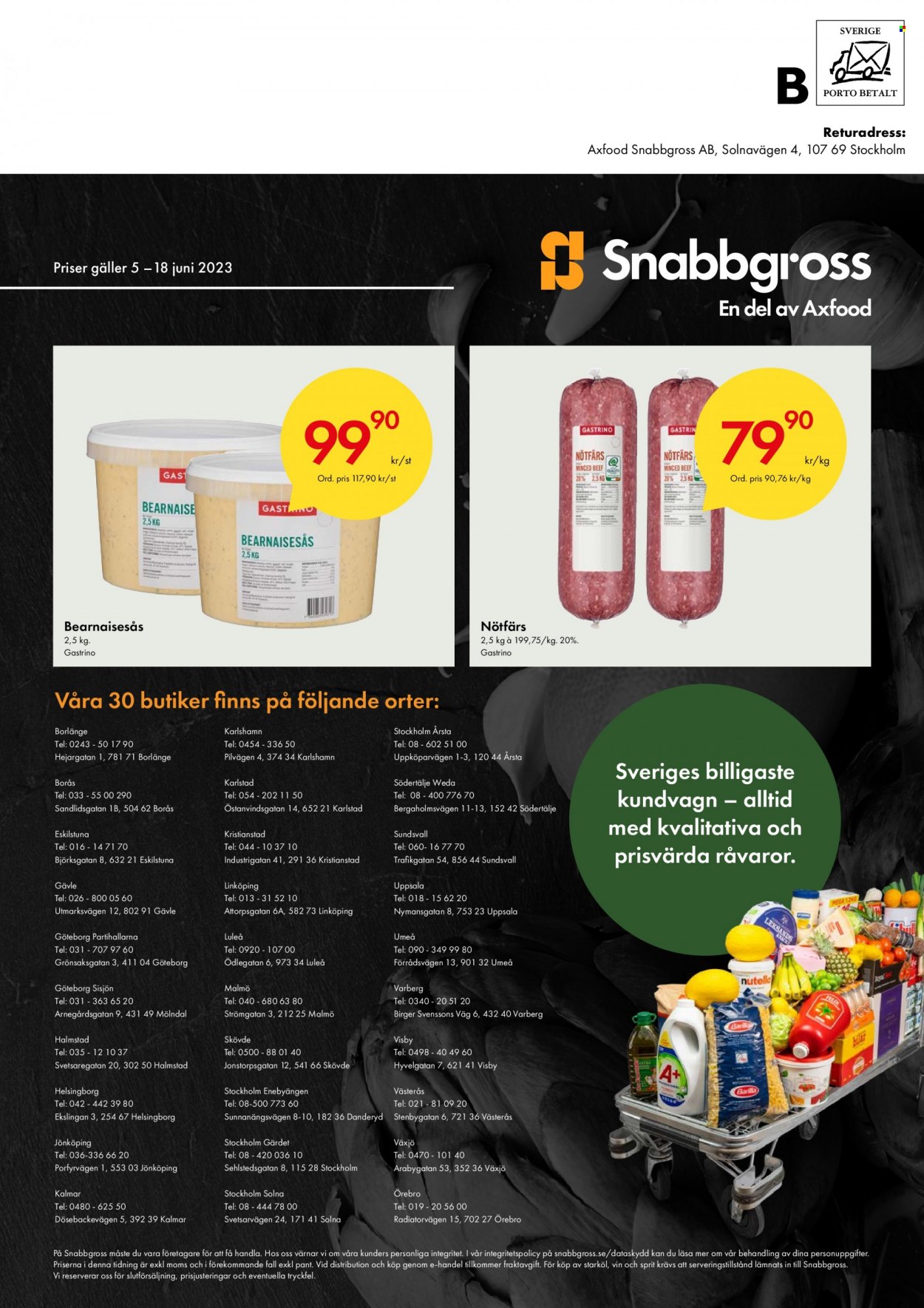 Snabbgross reklamblad - 5/6 2023 - 18/6 2023. Sida 16