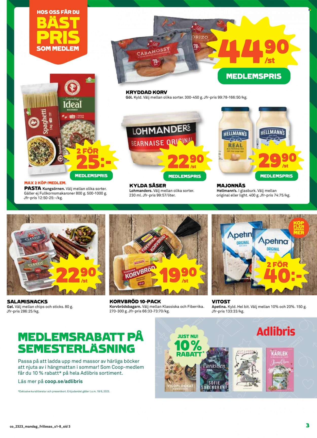 Coop Konsum reklamblad - 5/6 2023 - 11/6 2023. Sida 3