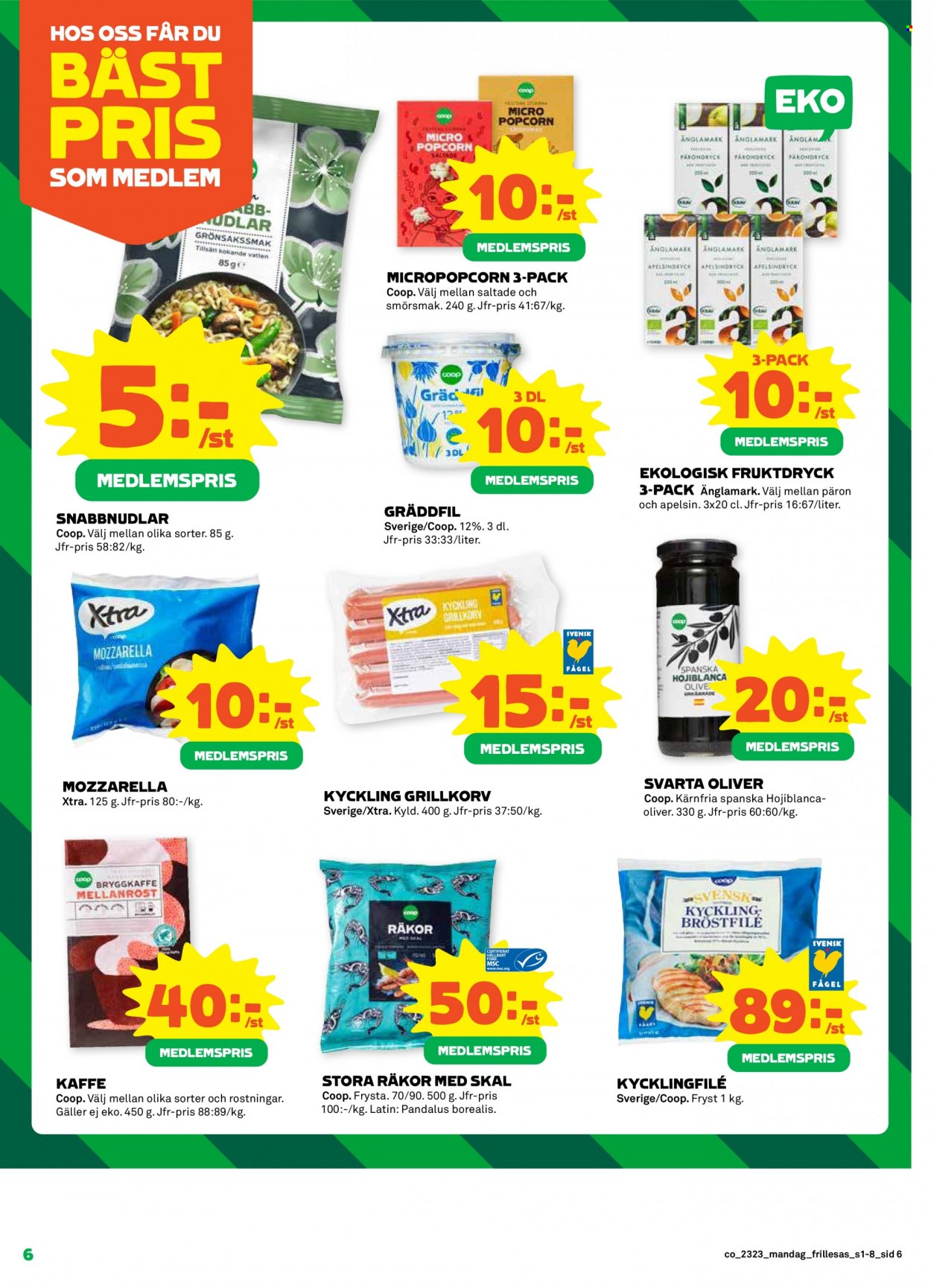 Coop Konsum reklamblad - 5/6 2023 - 11/6 2023. Sida 6