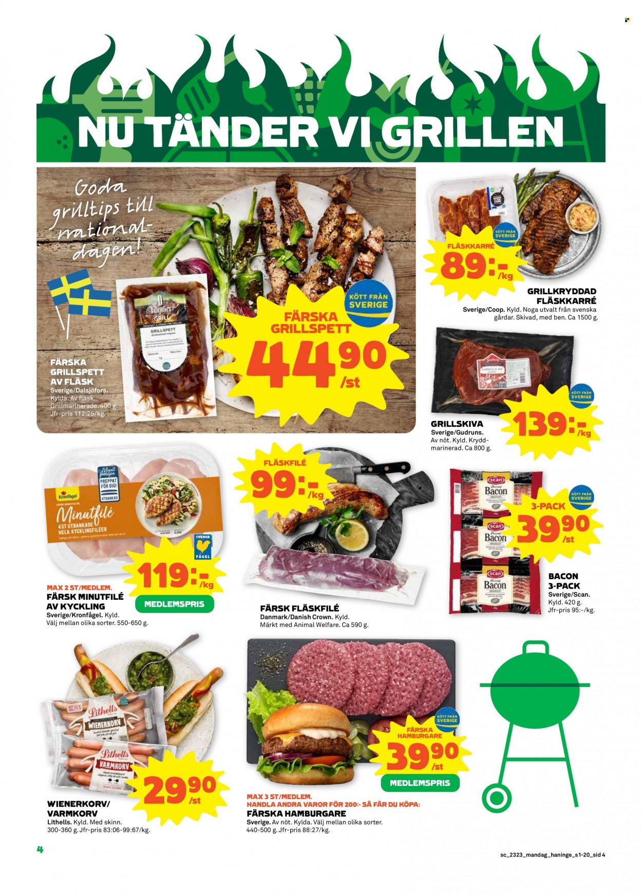 Coop Forum reklamblad - 5/6 2023 - 11/6 2023. Sida 4