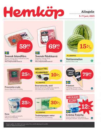 Hemköp reklamblad - 5/6 2023 - 11/6 2023.