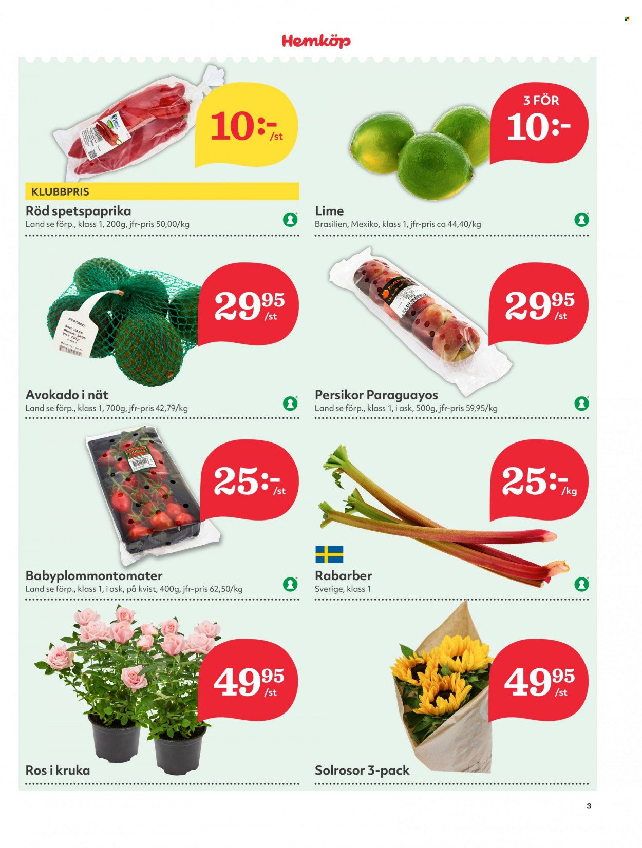 Hemköp reklamblad - 5/6 2023 - 11/6 2023. Sida 3