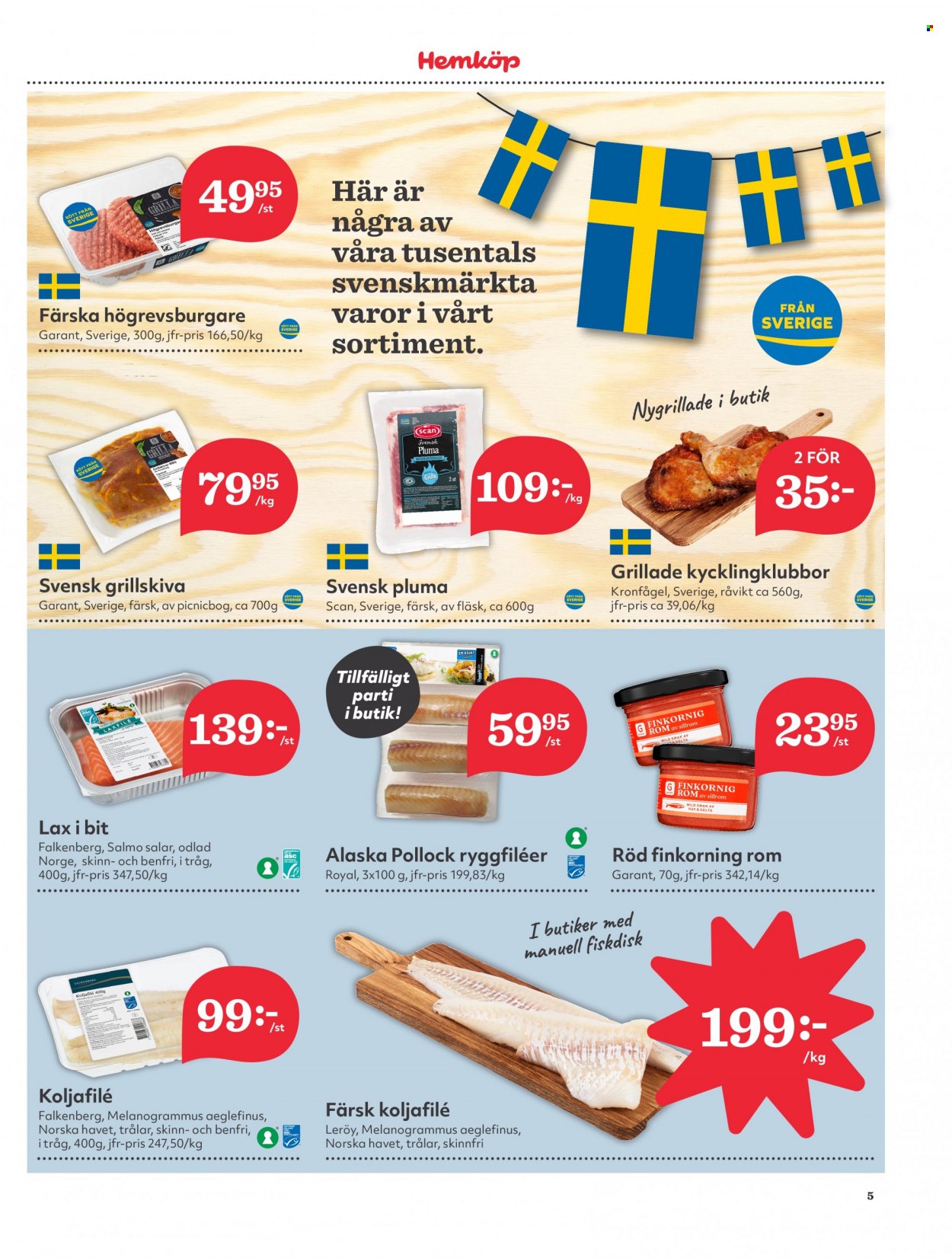 Hemköp reklamblad - 5/6 2023 - 11/6 2023. Sida 5