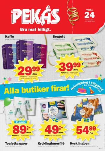 Pekås reklamblad - 12/6 2023 - 18/6 2023.