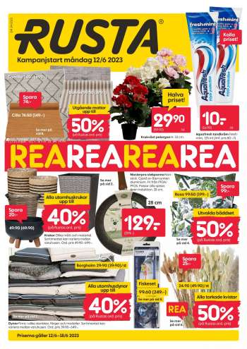 Rusta reklamblad - 12/6 2023 - 18/6 2023.