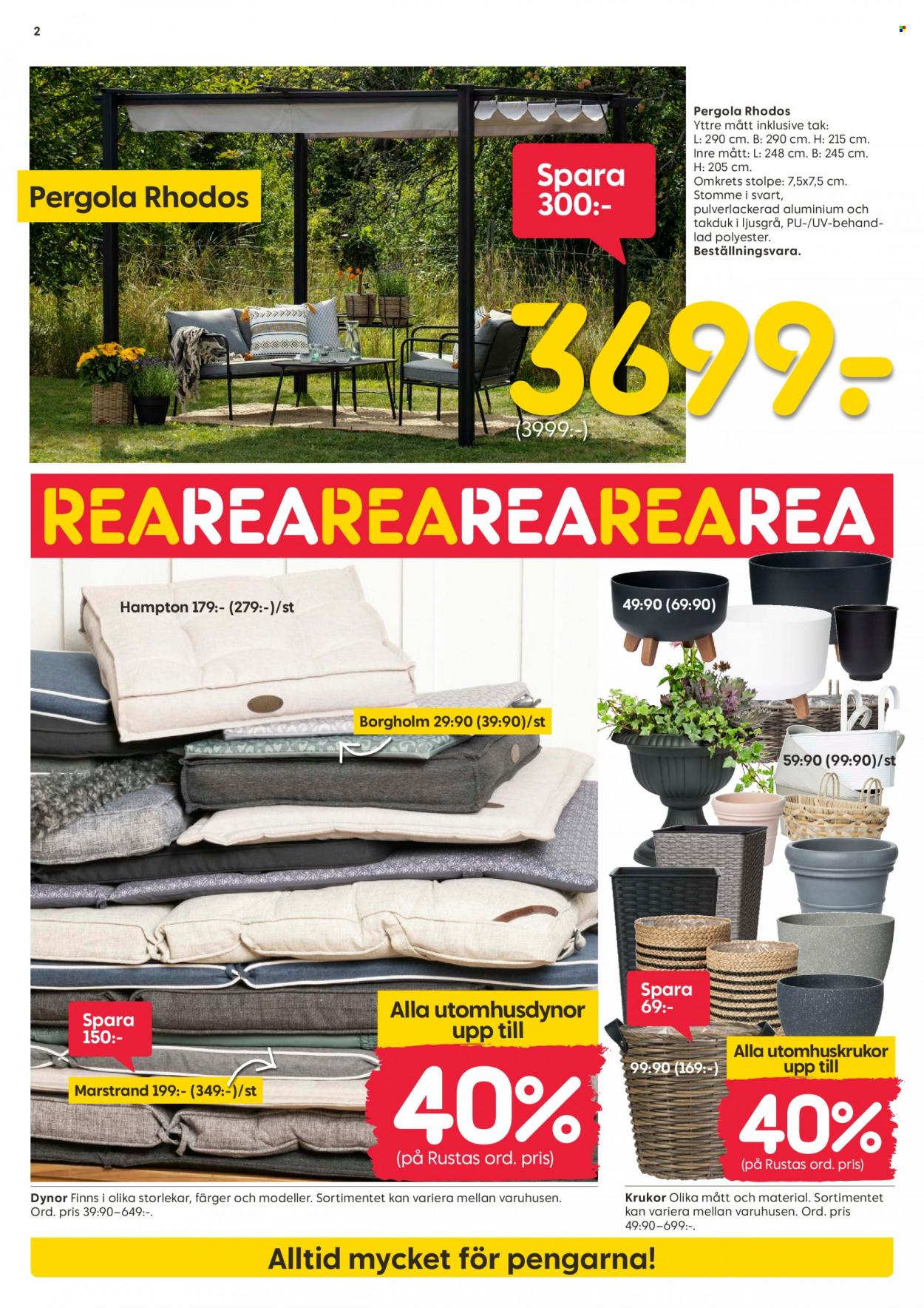 Rusta reklamblad - 12/6 2023 - 18/6 2023. Sida 2