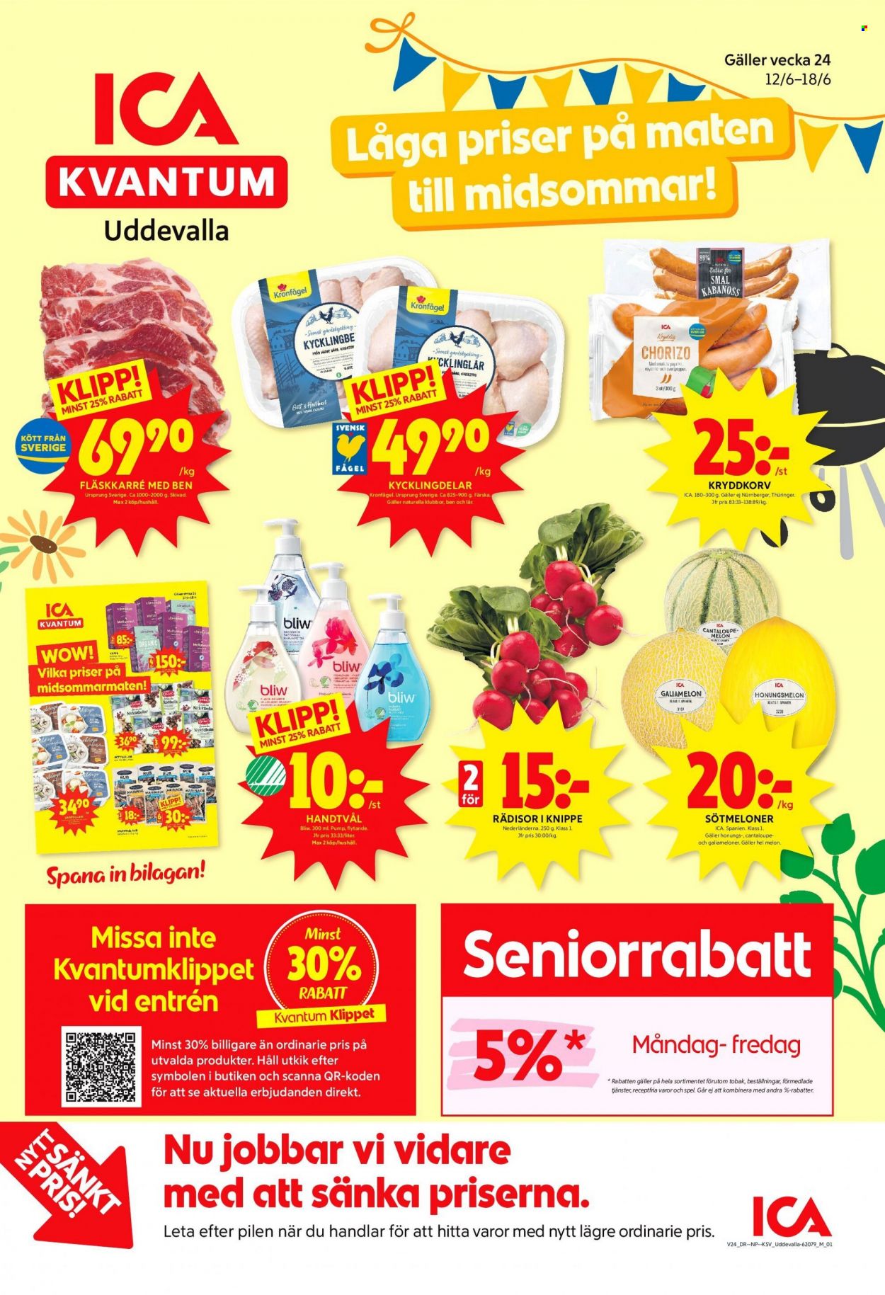 ICA reklamblad - 12/6 2023 - 18/6 2023. Sida 1