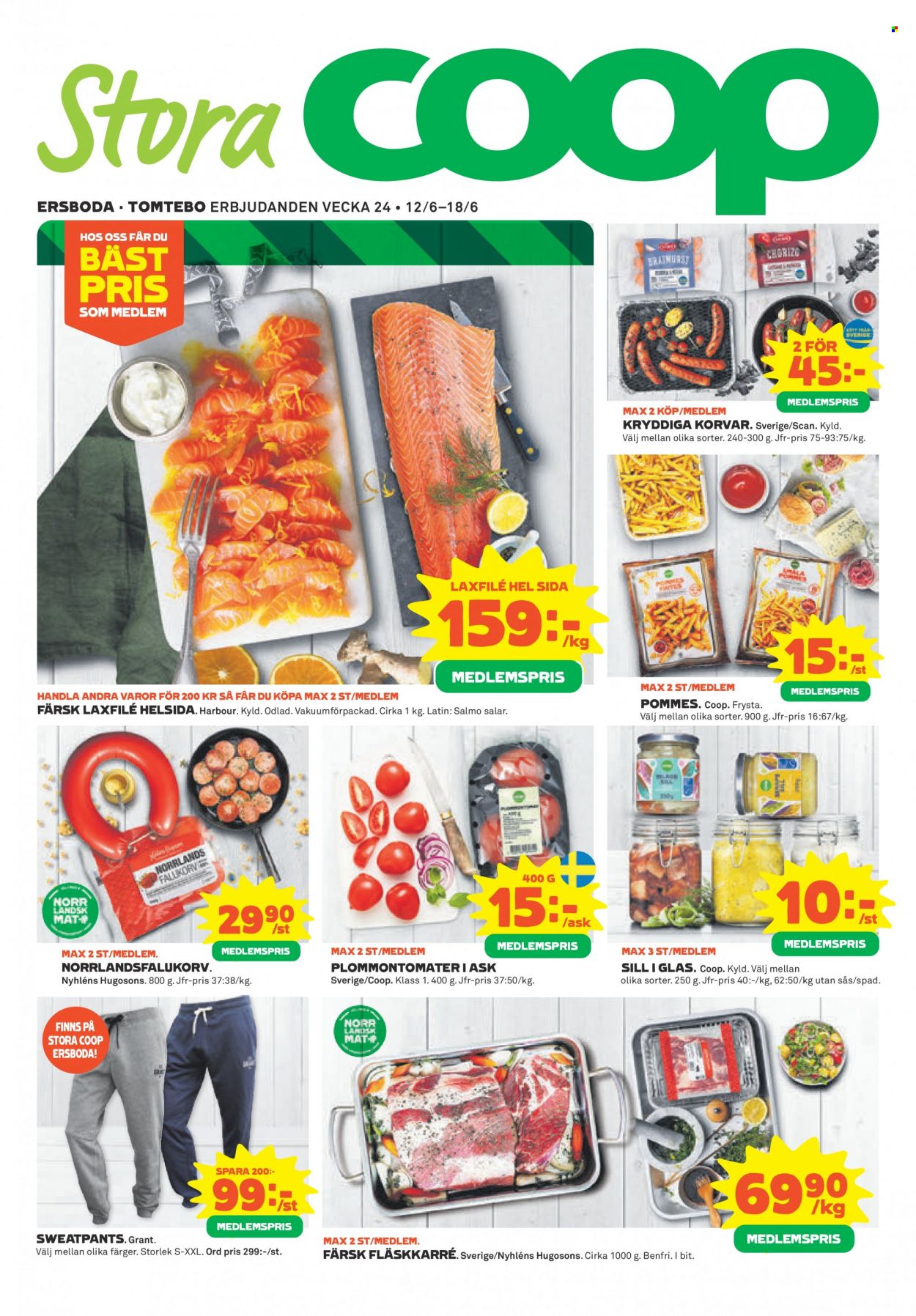 Stora Coop reklamblad - 12/6 2023 - 18/6 2023. Sida 1