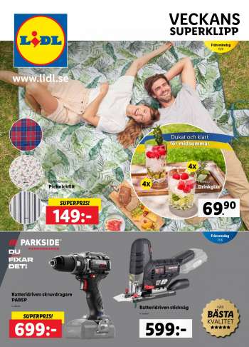 Lidl reklamblad - 19/6 2023 - 25/6 2023.