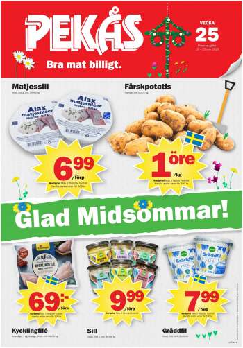 Pekås reklamblad - 19/6 2023 - 25/6 2023.