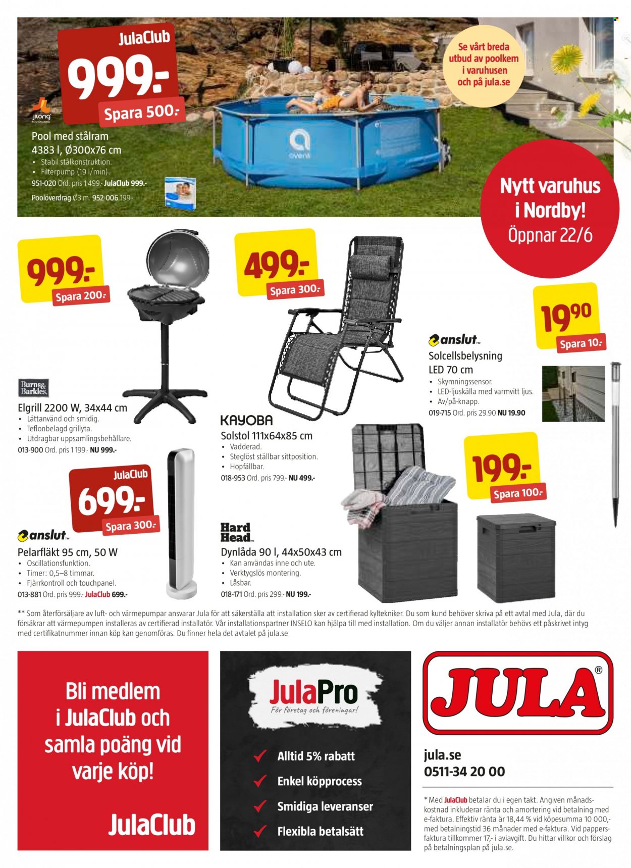 Jula reklamblad - 16/6 2023 - 29/6 2023. Sida 12