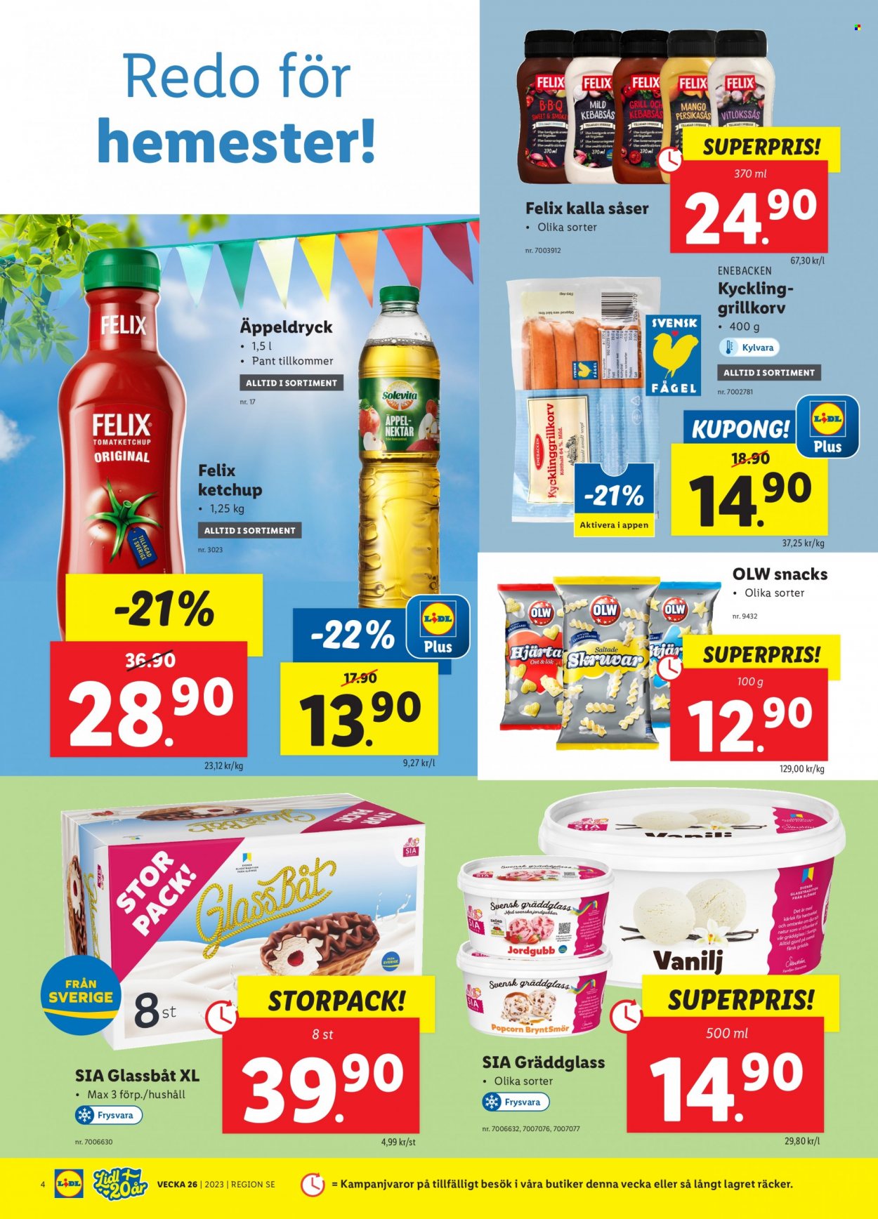 Lidl reklamblad - 26/6 2023 - 2/7 2023. Sida 4