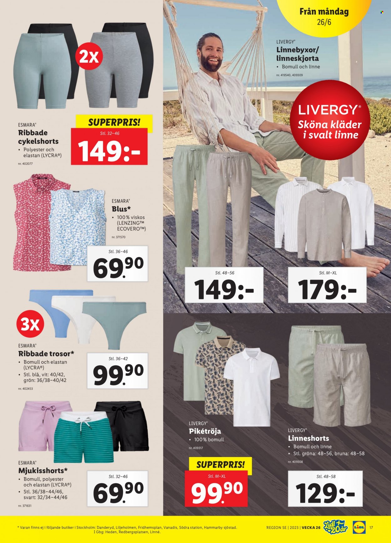 Lidl reklamblad - 26/6 2023 - 2/7 2023. Sida 19