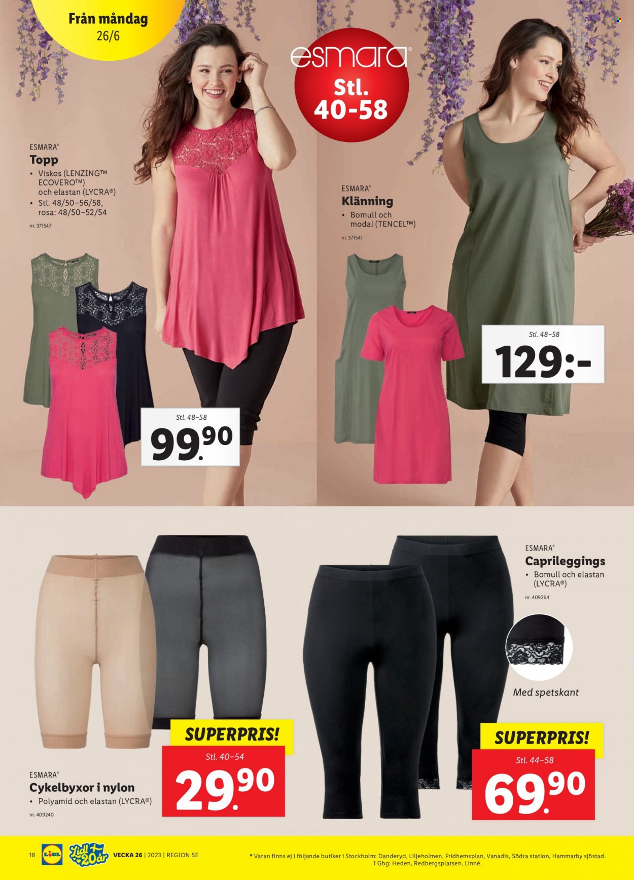 Lidl reklamblad - 26/6 2023 - 2/7 2023. Sida 20