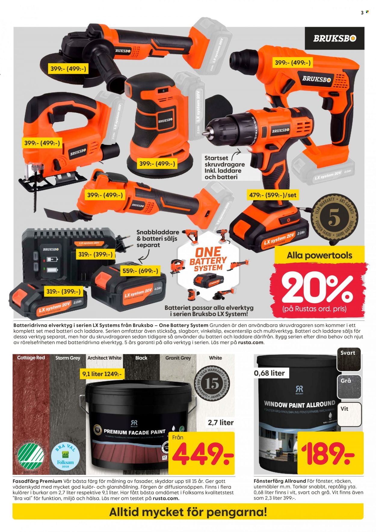 Rusta reklamblad - 19/6 2023 - 25/6 2023. Sida 3