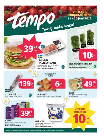 Tempo tarjoukset  - 19.06.2023 - 25.06.2023.