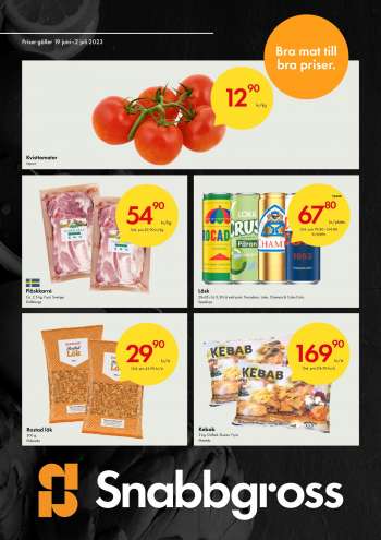 Axfood Snabbgross reklamblad - 19/6 2023 - 2/7 2023.