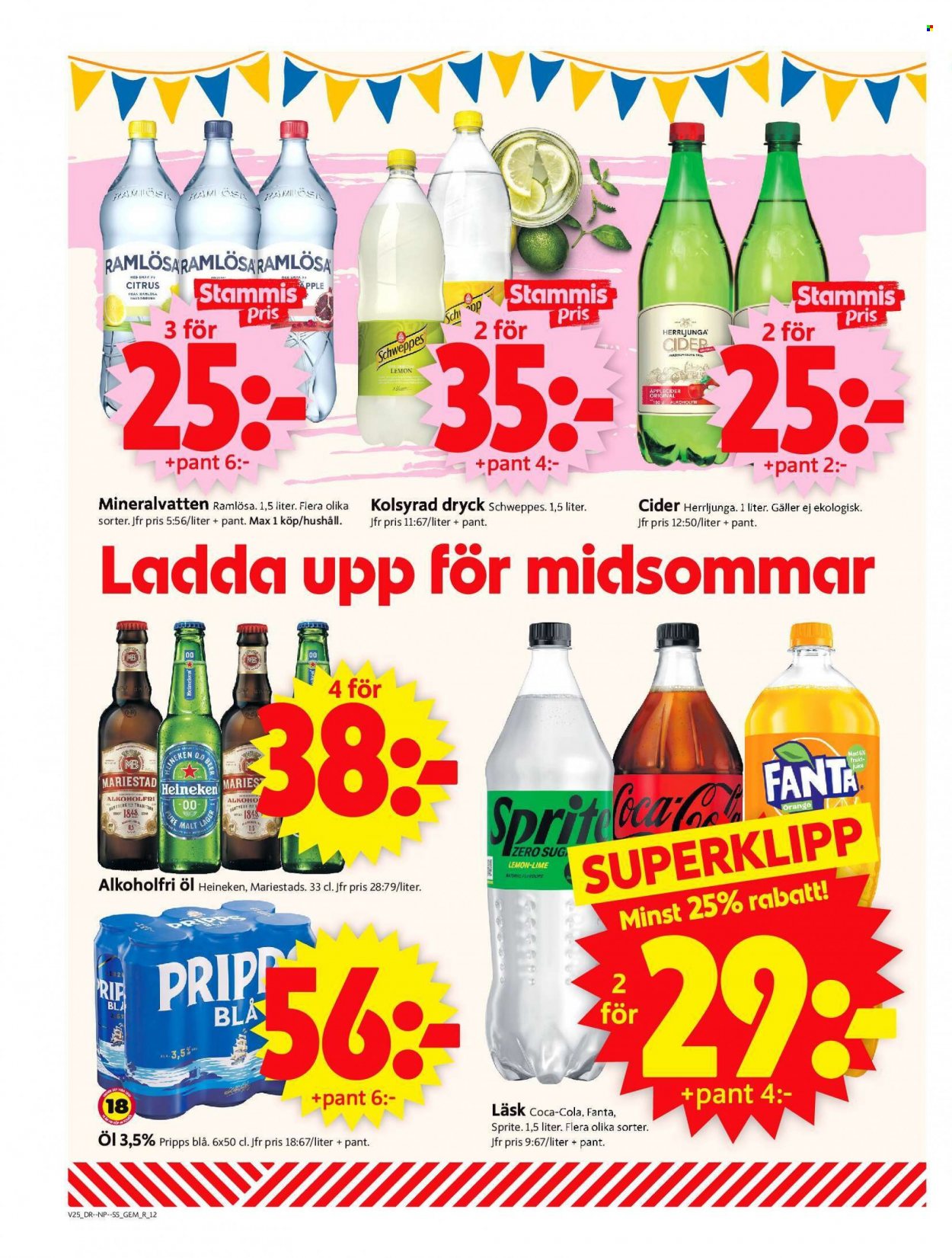 ICA reklamblad - 19/6 2023 - 25/6 2023. Sida 12