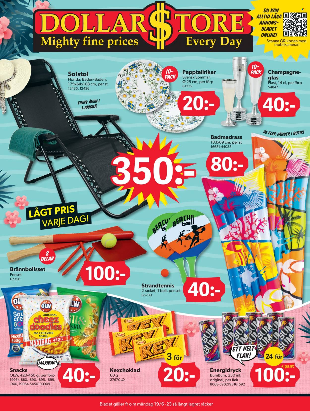 DollarStore reklamblad. Sida 1