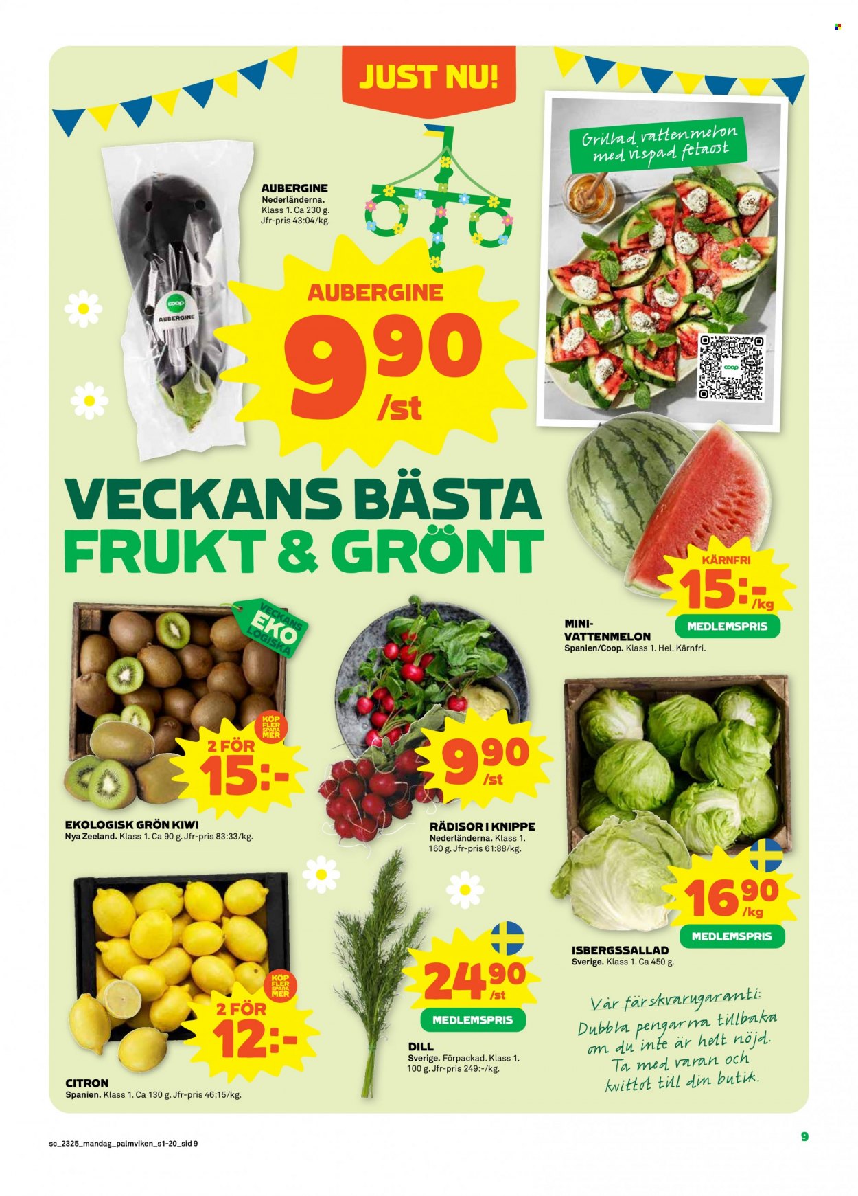 Coop reklamblad - 19/6 2023 - 25/6 2023. Sida 9