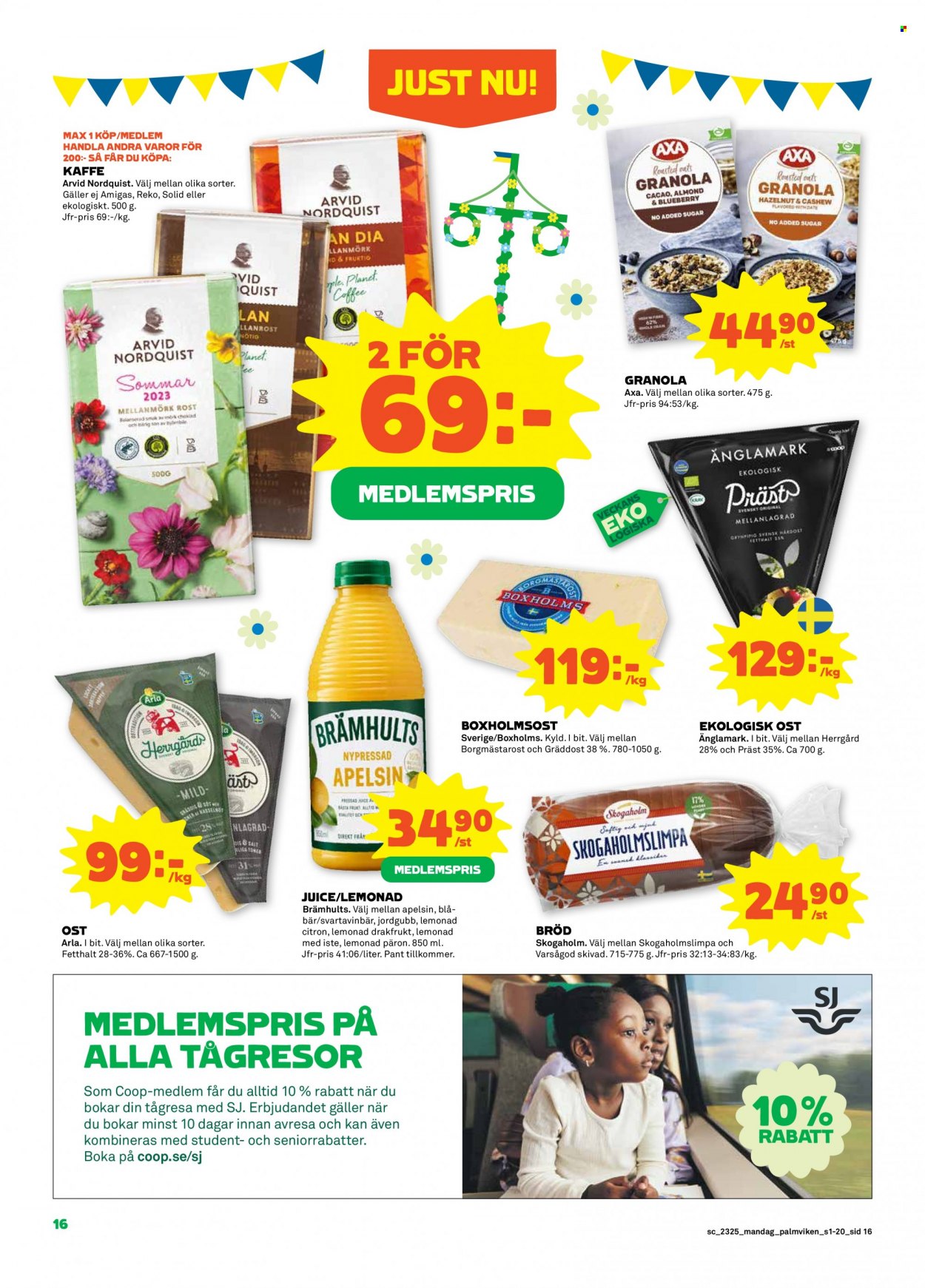 Coop reklamblad - 19/6 2023 - 25/6 2023. Sida 16
