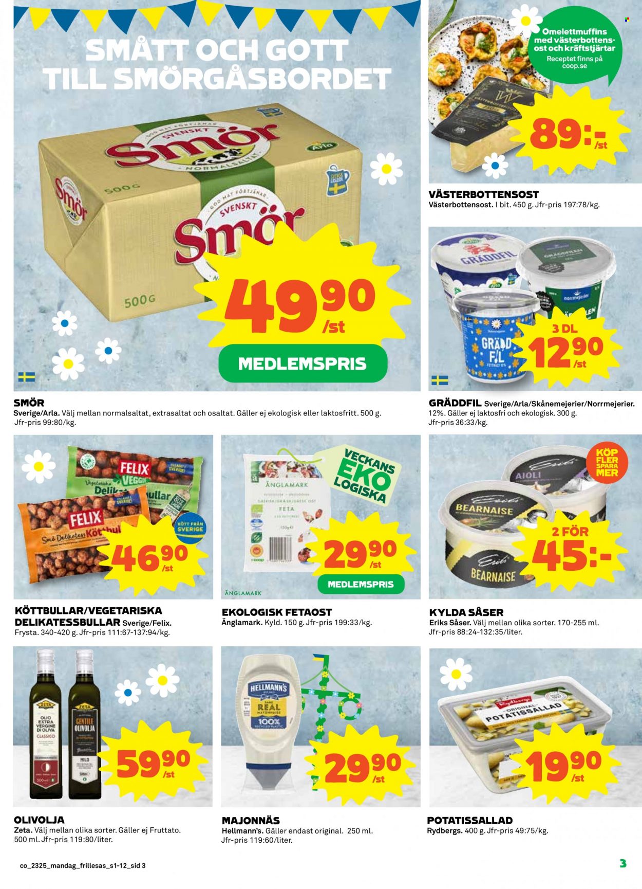 Coop Konsum reklamblad - 19/6 2023 - 25/6 2023. Sida 3