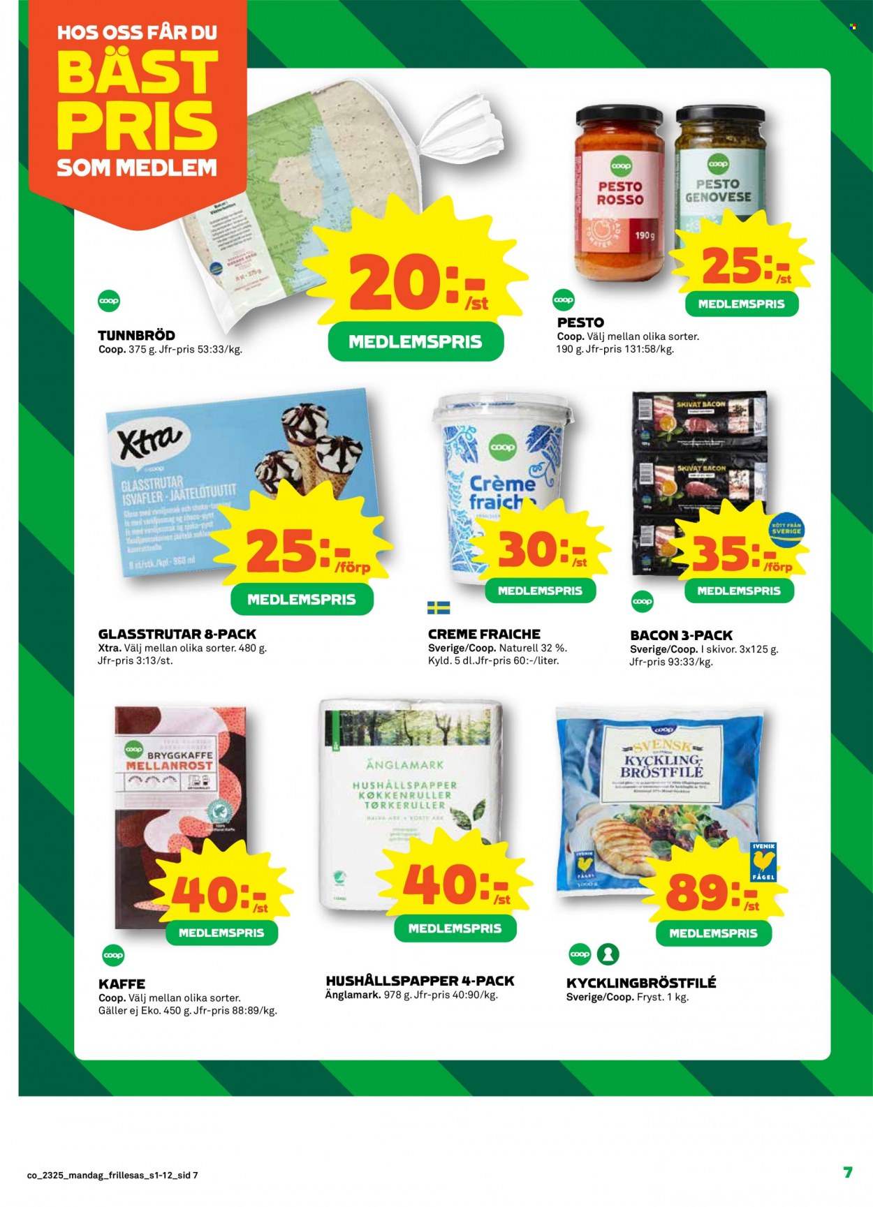 Coop Konsum reklamblad - 19/6 2023 - 25/6 2023. Sida 7