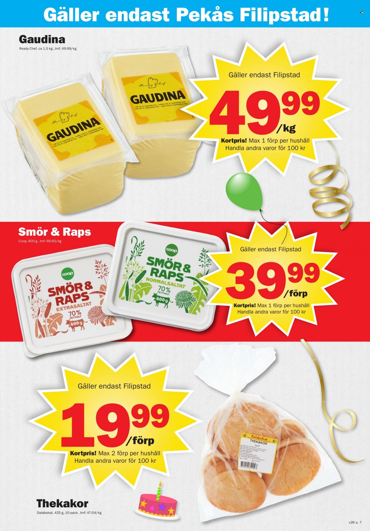 Pekås reklamblad - 26/6 2023 - 2/7 2023. Sida 7
